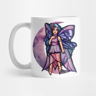 Purple Moon Fairy Mug